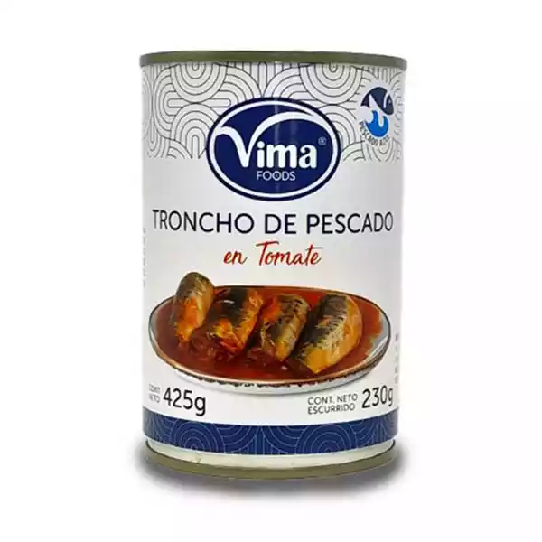 Troncho de pescado en salsa de tomate VIMA FOOD (425 g)