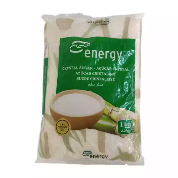 Azucar Energy 1 Kg a Azúcar Blanca Cristalino ENERGY (1 Kg / 2.2 lb)