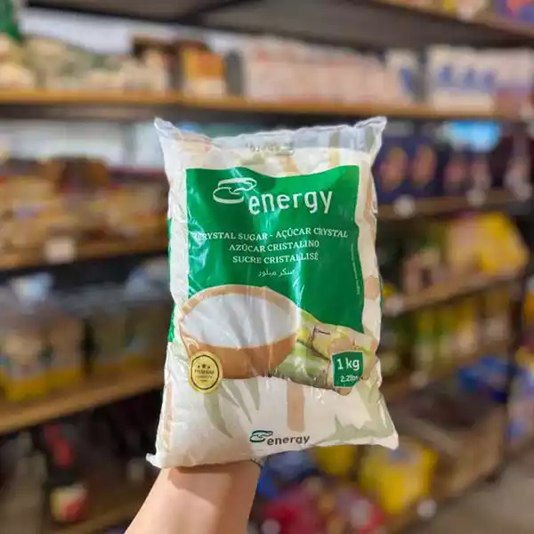 Azucar Energy 1 Kg b Azúcar Blanca Cristalino ENERGY (1 Kg / 2.2 lb)