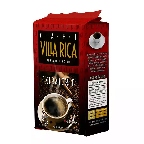 Café molido extrafuerte VILLA RICA (250 g)