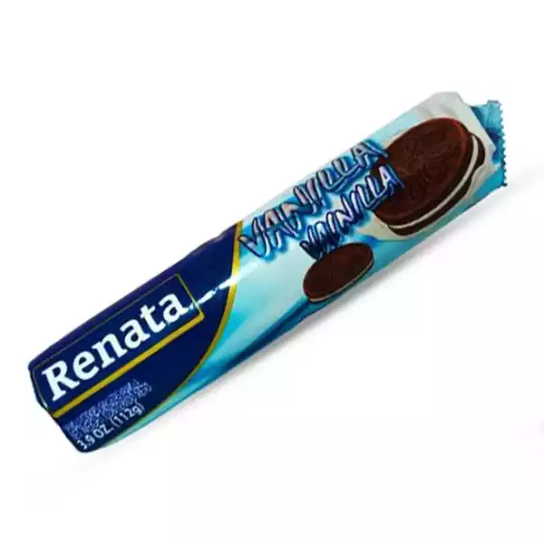 Galletas sandwish de chocolate con crema de vainilla RENATA (112 g)