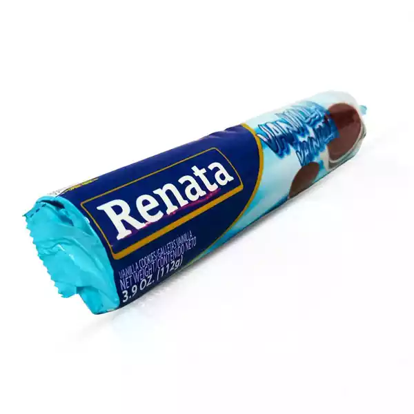 Galletas sandwish de chocolate con crema de vainilla RENATA (112 g)