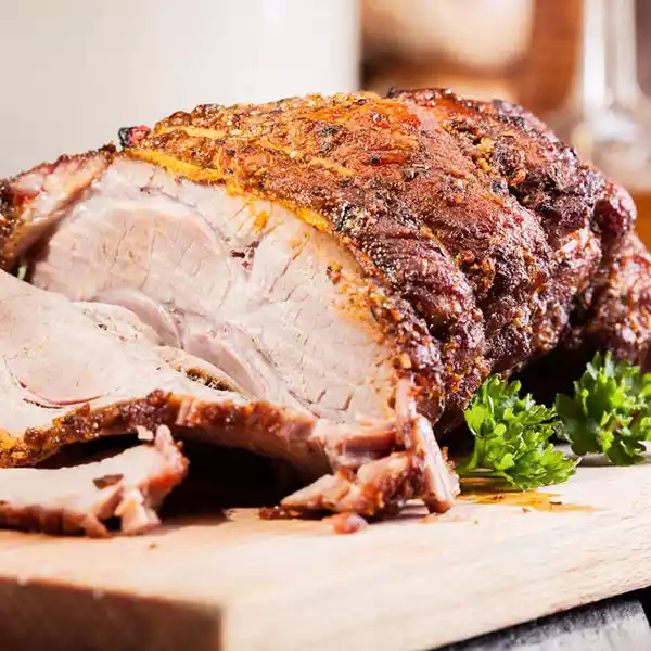 Pernil deshuesado ALL NATURAL D Pernil de Cerdo entero sin hueso o piel, congelado y empacado al vacio – Carne Importada – ALL NATURAL