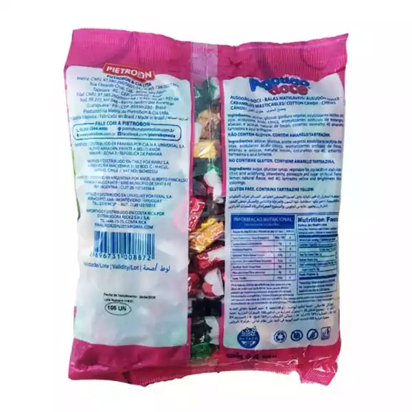 Caramelos blandos masticables ALGODAO DOCE b Caramelos blandos masticables ALGODAO DOCE (105 U / 300 g)