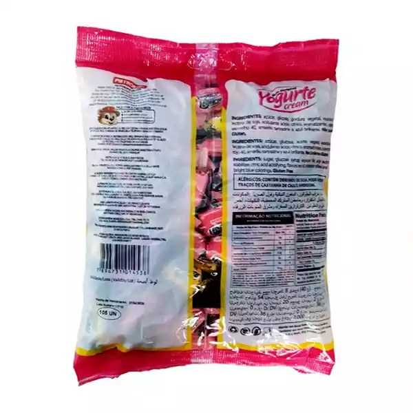 Caramelos blandos masticables YOGURTE CREAM b Caramelos blandos masticables YOGURTE CREAM (105 U / 300 g)