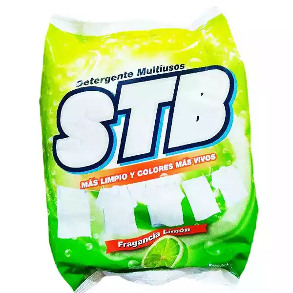Detergente en polvo multiusos fragancia limón STB a Detergente en polvo multiusos fragancia limón STB (1 Kg)