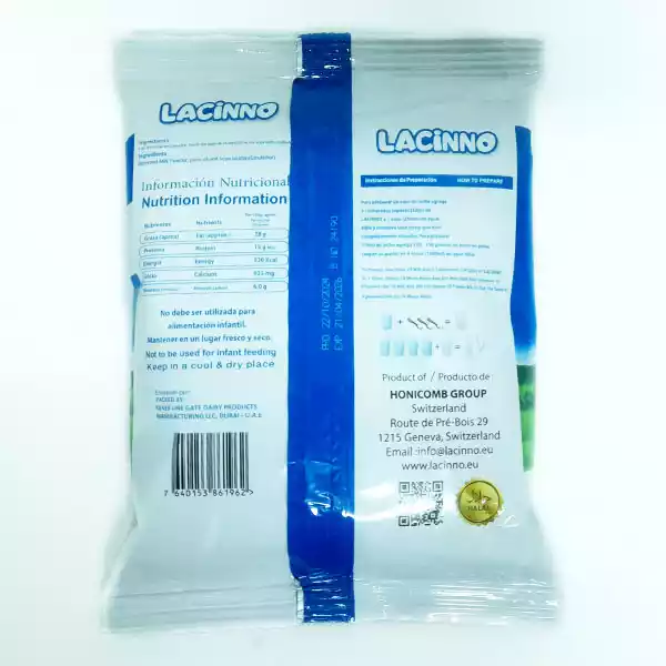 Leche entera en polvo LACINNO (400 g)
