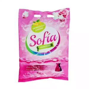 Detergente en polvo multiusos fragancia limón SOFIA PRINCESS (1 Kg)