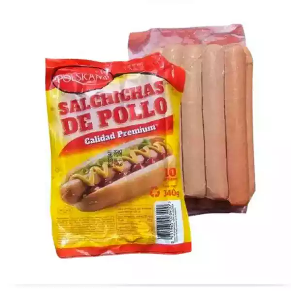 Salchichas de pollo POLSKAMP (10 U / 340 g)