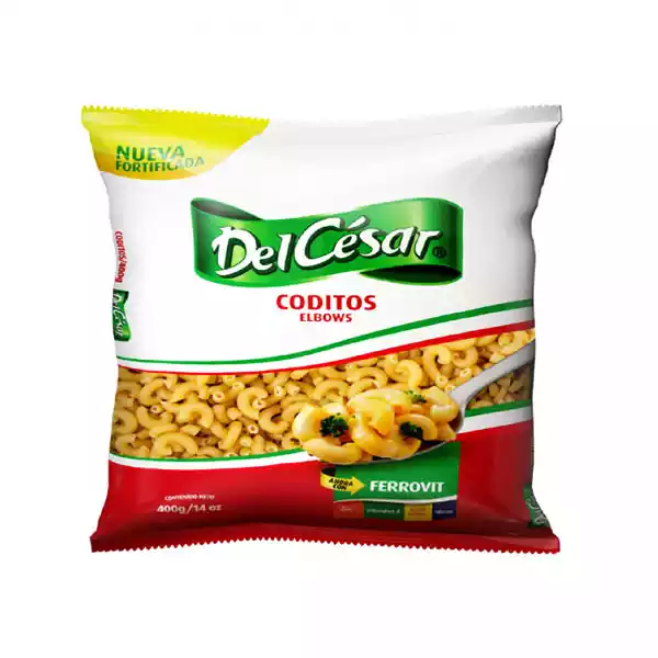 Macarrones (Coditos) DELCESAR (350 g) a Macarrones (Coditos) DEL CESAR (350 g)