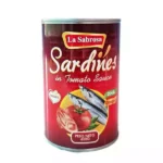 Sardinas en salsa de tomate LA SABROSA (425 g) Sardinas en salsa de tomate LA SABROSA (425 g)