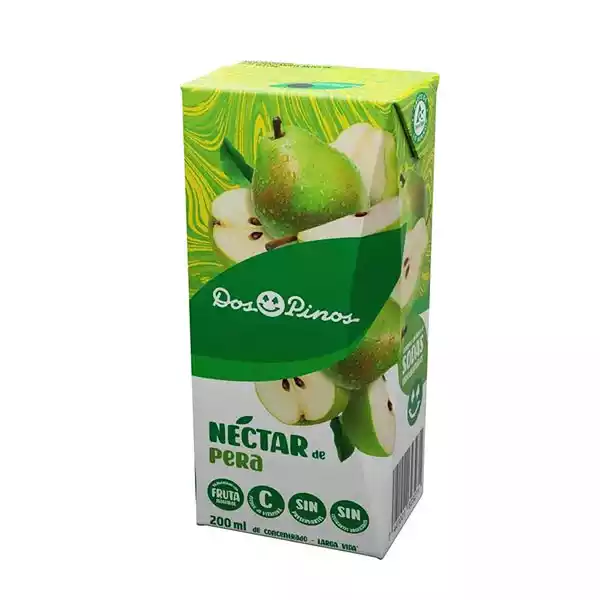 Jugo de pera – Néctar 100% natural DOS PINOS Jugo de pera – Néctar 100% natural DOS PINOS (200 ml)
