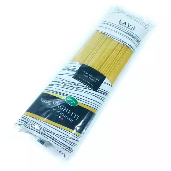 Spaghetti LAVA 500 g Espaguetis LAVA (500 g)