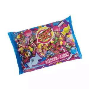 Surtido de caramelos, chupachupas y chicles de sabores varios RICLAN (3 Lb)