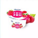 Yogurt sabor frambuesa FRU FRU BAUER (100 g)