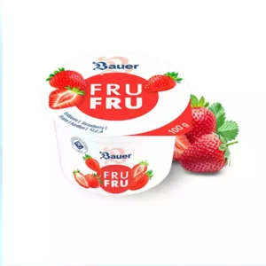 Yogurt sabor fresa FRUFRU 100 g a Yogurt sabor fresa FRU FRU BAUER (100 g)