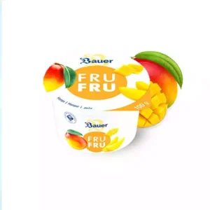 Yogurt sabor mango FRUFRU 100 g Yogurt sabor mango FRU FRU BAUER (100 g)