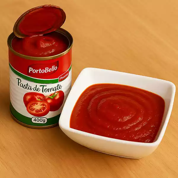 Pasta de tomate PORTO BELLO 400 g 4 Pasta de tomate PORTO BELLO (400 g)