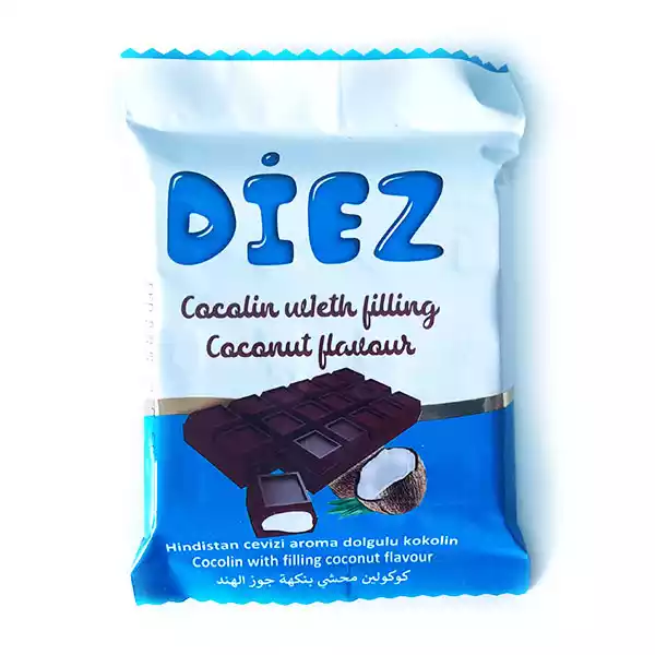 Peter de Chocolate relleno con coco DIEZ (45 g)