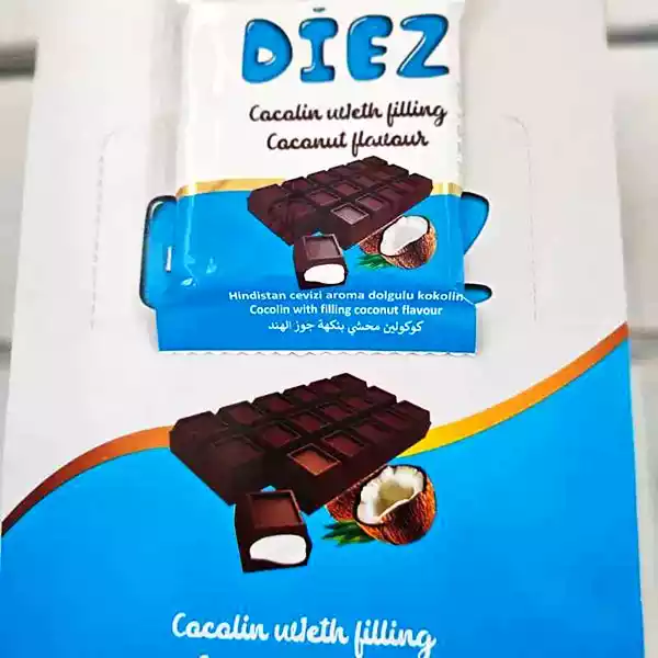 Peter de Chocolate relleno con coco DIEZ (45 g)