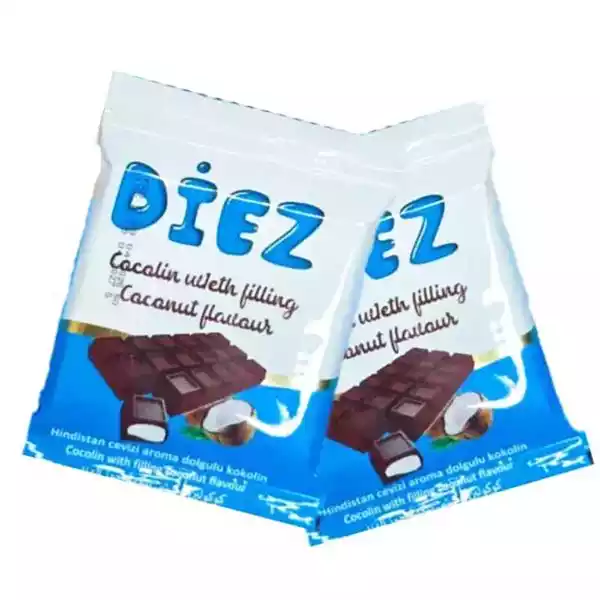 Peter de Chocolate relleno con coco DIEZ (45 g)