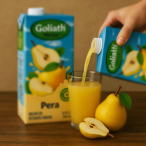 Goliat3 Jugo de Pera (Nectar) GOLIAT (1 L)