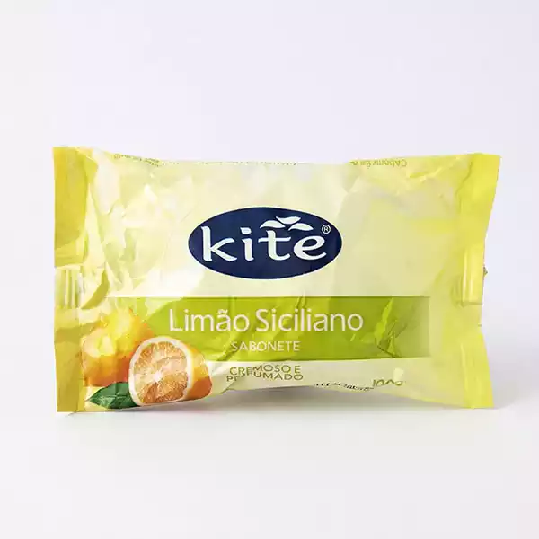 Jabón de tocador cremoso y perfumado con esencia de limón siciliano (100 g)