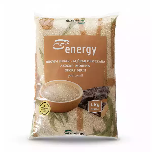 Azucar morena ENERGY 1 Kg Azúcar Morena ENERGY (1 Kg / 2.2 lb)