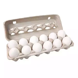 Huevos blancos orgánicos NATUROVOS (12 unidades)