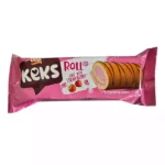 Rollitos de pastel rellenos con crema de fresa BIFA (55 g)