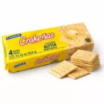 Galletas crackers sabor a mantequilla 4 tacos CRAKEÑAS (324 g)