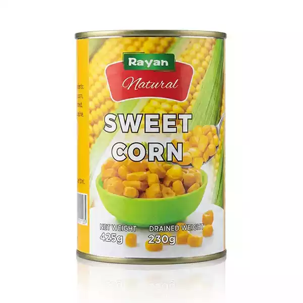 Maíz Dulce RAYAN Natural — Sweet Corn en conserva (425 g)