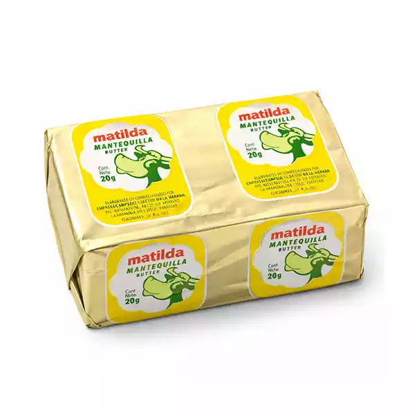 Mantequilla con Sal MATILDA — Porción individual (20 g)