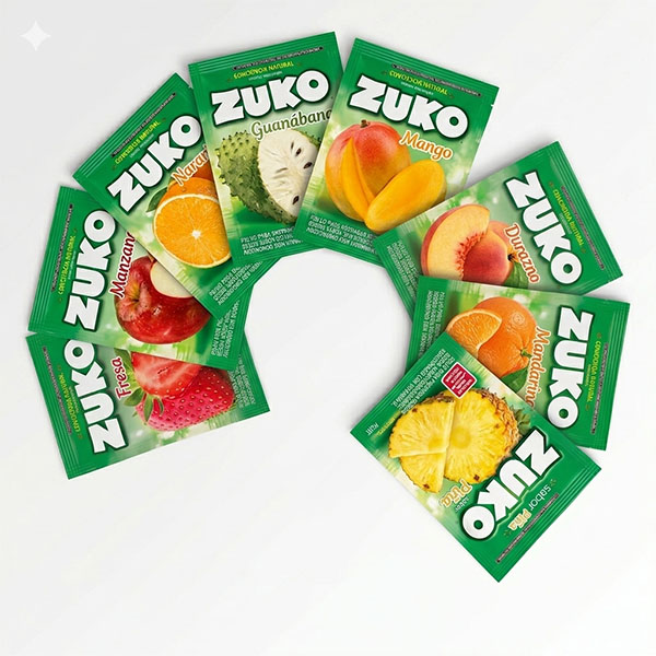 Refrescos Instantáneos ZUKO — Sabores surtidos (Rinde 2 L)