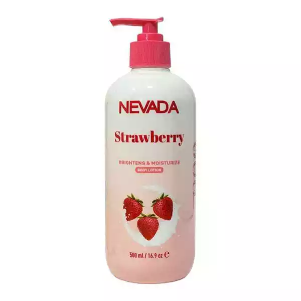 Crema Corporal Hidratante de Fresa NEVADA Strawberry (500 ml)