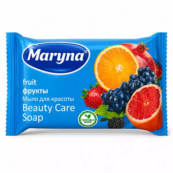 Jabón de tocador cremoso y perfumado con esencia de frutas caribeñas MARYNA (90 g)
