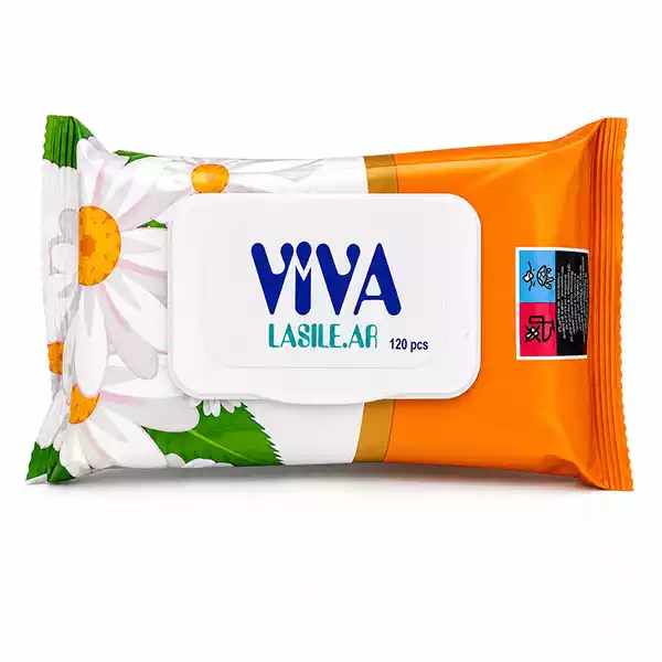 Toallitas húmedas sin alcohol VIVA (120 pacs)