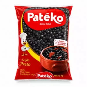 Frijoles negros PATEKO Frijoles Negros PATÉKO Tipo 1 – Calidad Superior Brasileña (1 kg)
