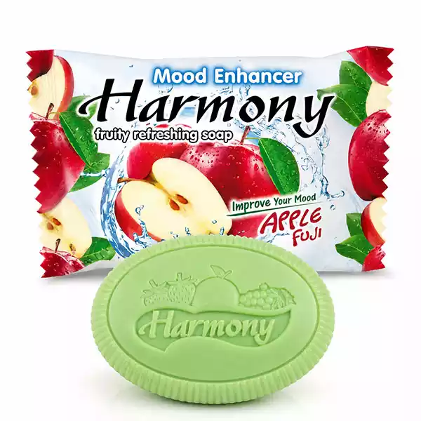 Jabón HARMONY 70 g manzana Jabón de Tocador HARMONY Mood Enhancer Apple Fuji – Mejora tu ánimo (70 g)