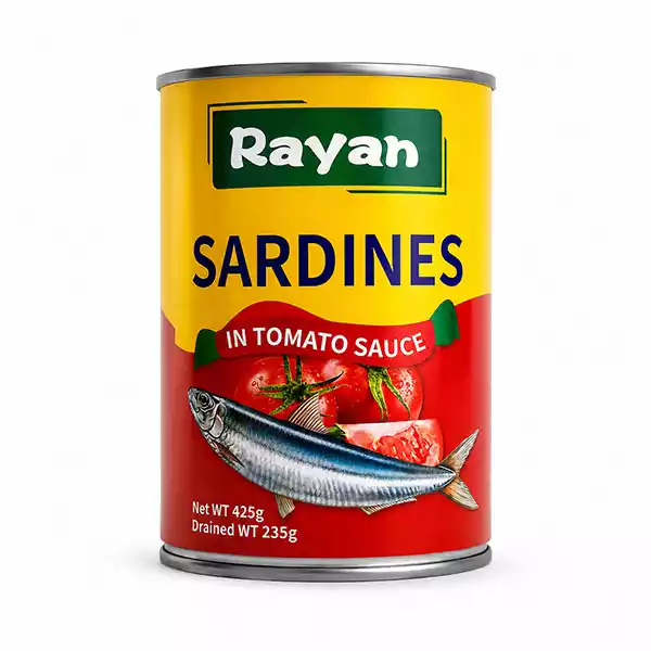 Sardinas en Salsa de Tomate RAYAN (425 g)