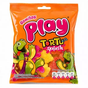 Gomitas PLAY Tortu Splash Sabor Fresa (55 g)