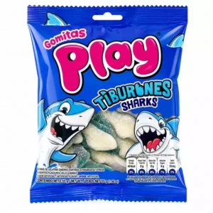 Gomitas PLAY Tiburones Sabores Surtidos (55 g)