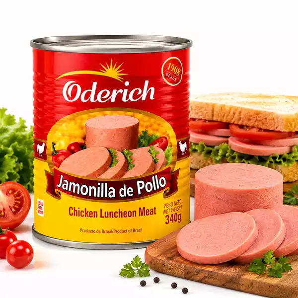 Jamonilla de pollo b Jamonilla de Pollo ODERICH (Lata 340 g)