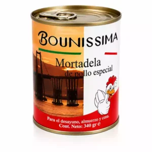 Mortadela de Pollo Enlatada BOUNISSIMA (340 g)