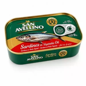 Sardinas en Aceite Vegetal SAN AVELLINO (125 g)