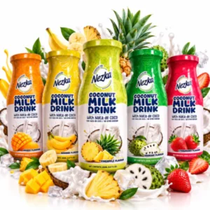 Bebida de Leche de Coco con Nata de Coco NEZKA (280 ml)
