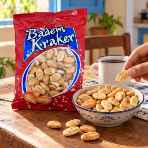 Galletas Saladas en forma de almendras BADEM KRAKER (120 g)