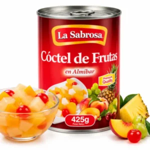 Cóctel de Frutas en Almíbar LA SABROSA (425 g)