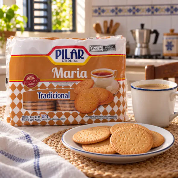 Desayuno acogedor con galletas PILAR Maria (1)_resultado Galletas María Tradicional PILAR (307 g)