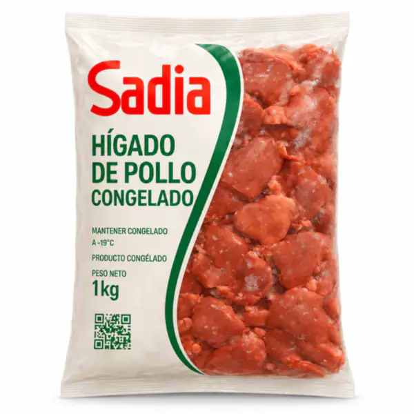Hígado de Pollo Congelado SADIA (1 kg)
